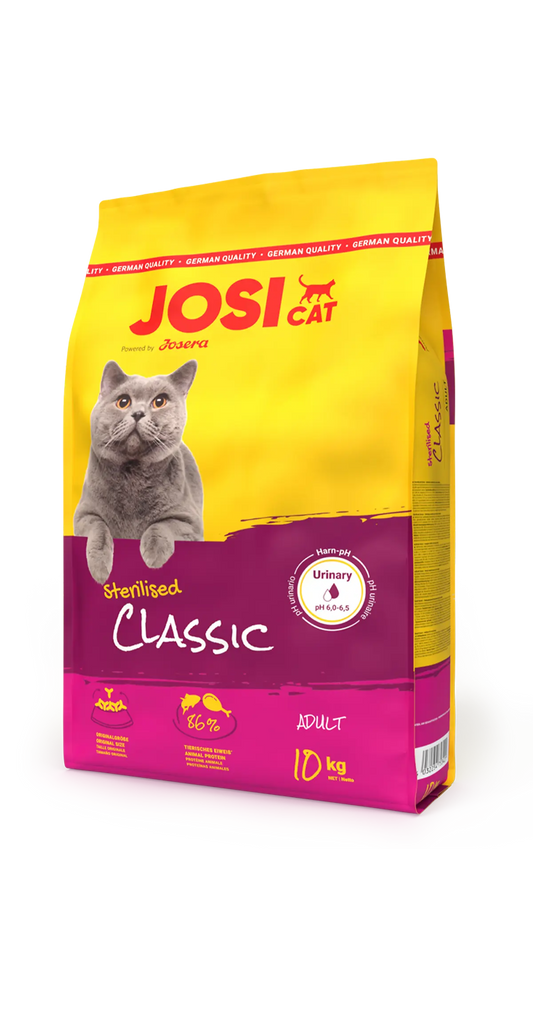 Josicat Sterilized Classic – Balanced Nutrition for Neutered Cats 10KG