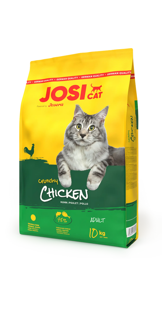 Josicat Crunchy Poultry – Delicious Complete Nutrition 10KG