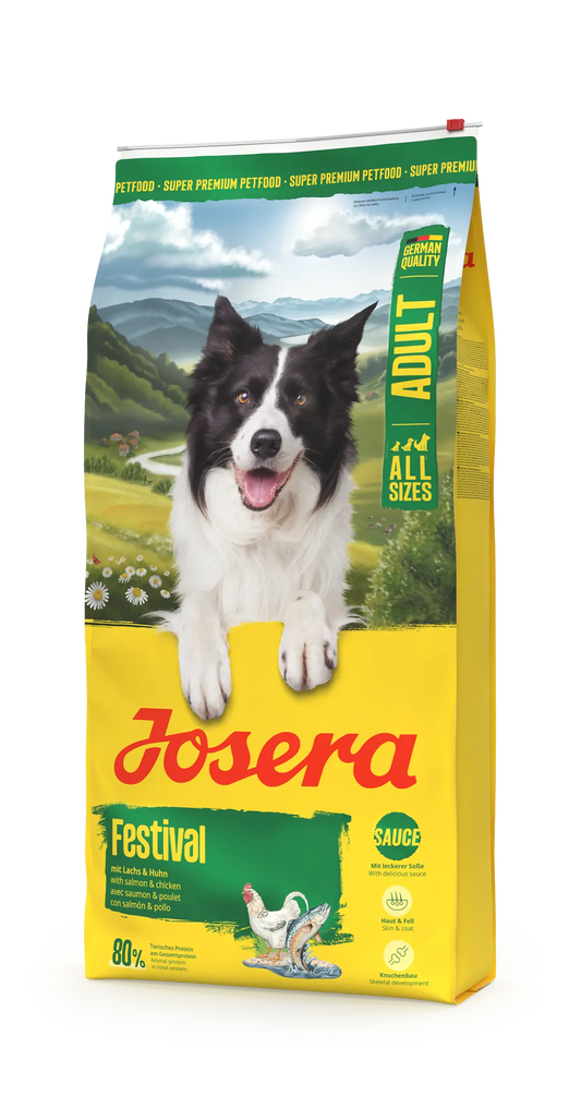 Josera Festival – Premium Nutrition for Active Adult Dogs - 12.5KG