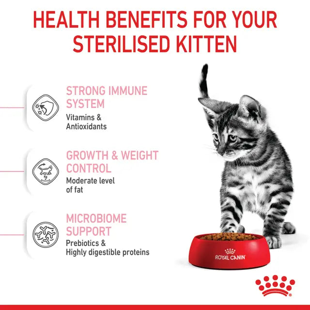Kitten Sterilized Dry Cat Food