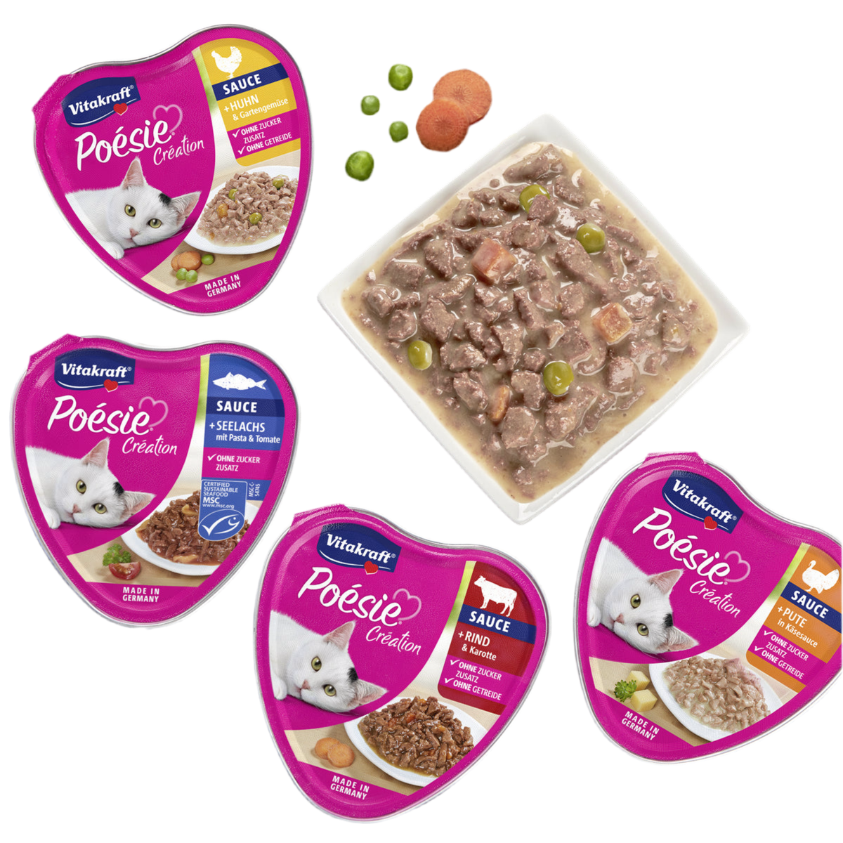 Poésie® Création in sauce