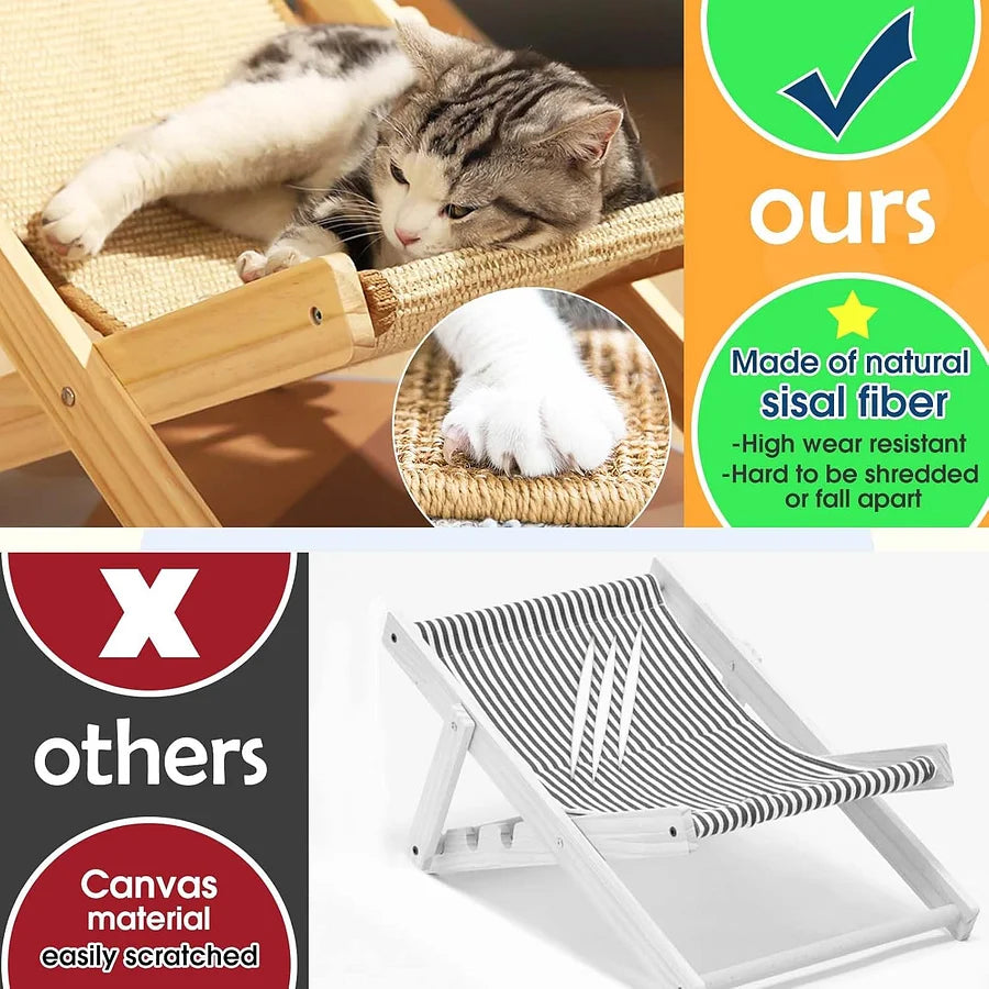 Foldable Chair Scratcher