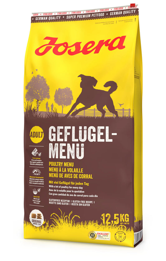 Josera Poultry Menu – Tasty & Balanced Nutrition for Adult Dogs - 12.5KG