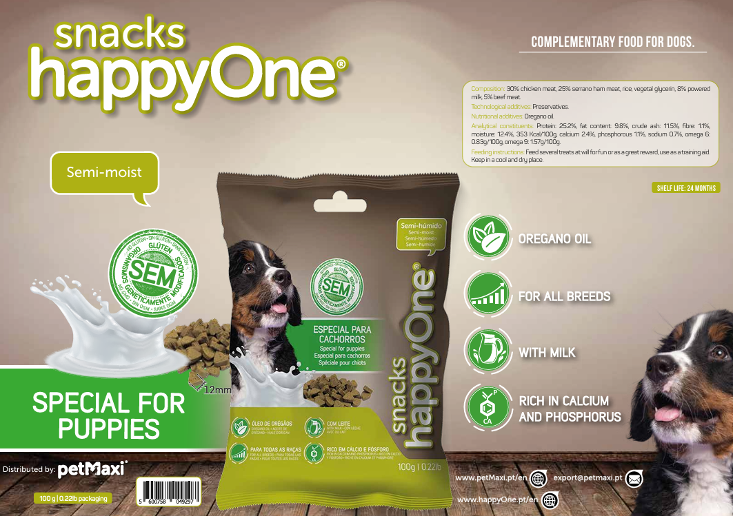 Semi-Moist Snack - Special for Puppies