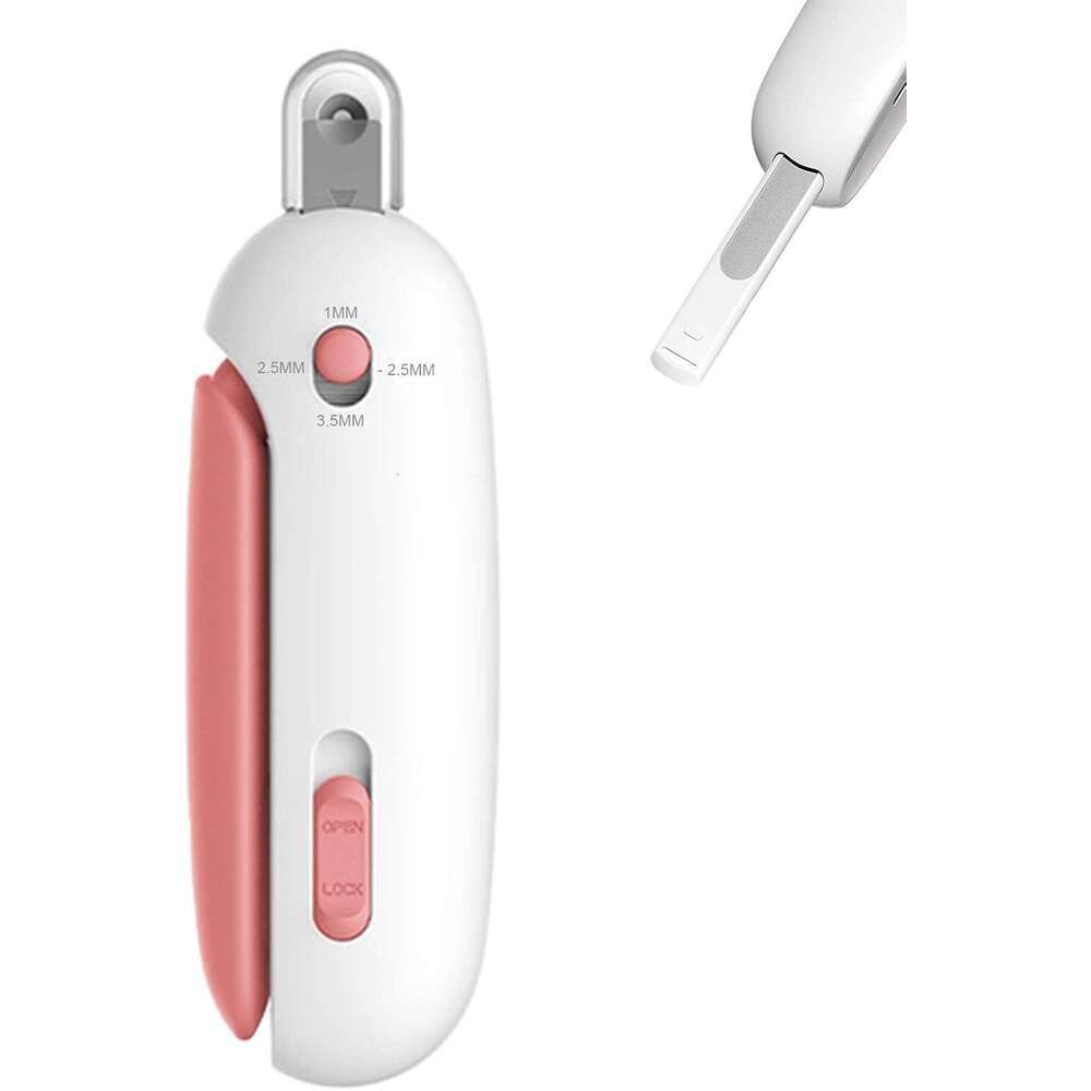 Gravity nail clipper