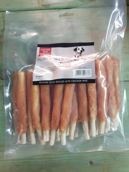 Fluffy Tails Chicken Mud Munchies 200g – Soft, Tasty & Nutritious