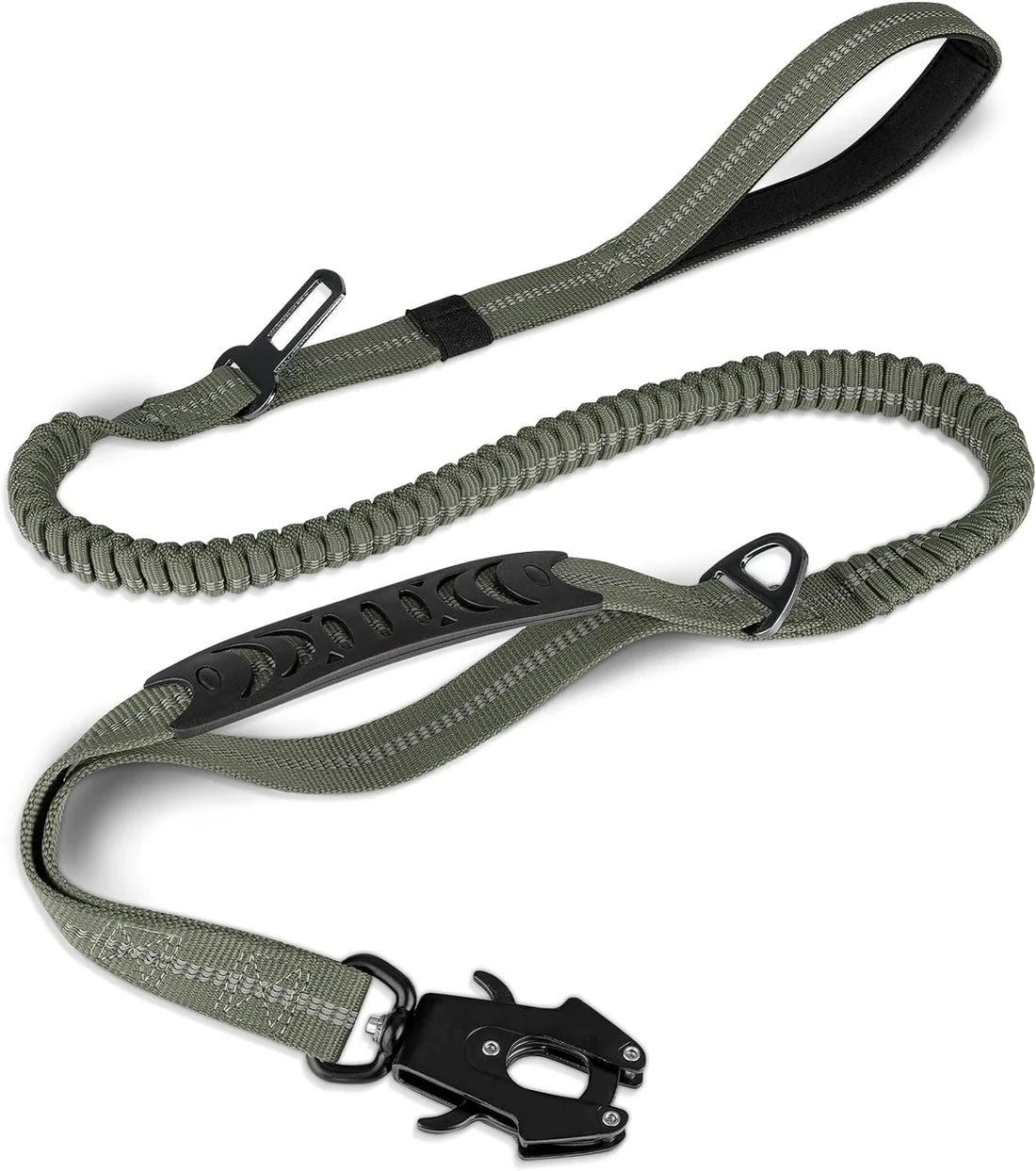 Tactical Dog Leash with 2 Padded Handle