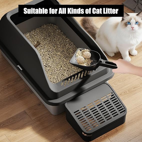 odor resistant stainless steel litter box