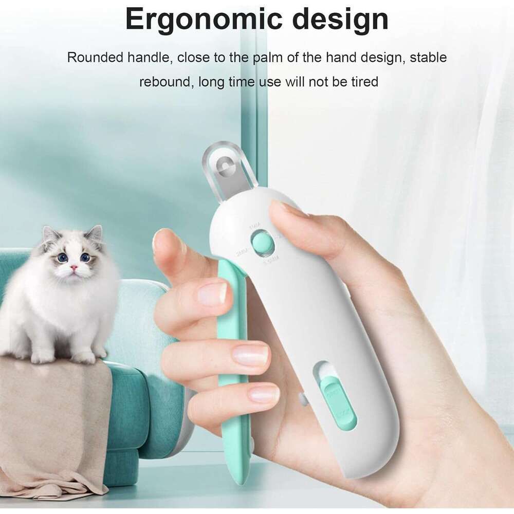 Gravity nail clipper