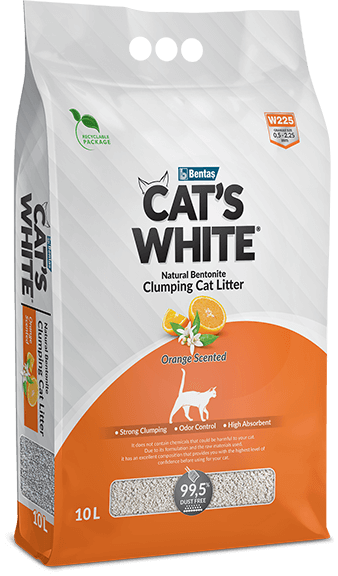 Cat’s White® Orange Scented Clumping Cat Litter