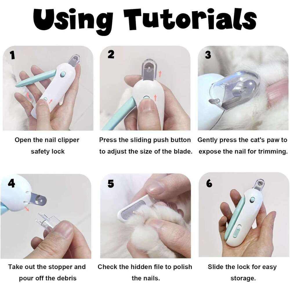 Gravity nail clipper