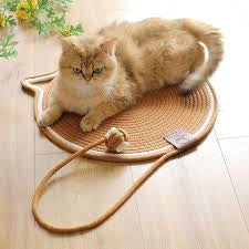 Cat scratcher pad (cat ear design)