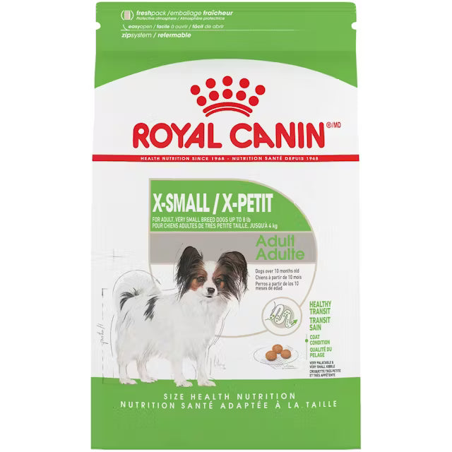 Royal Canin X-Small/X-Petit dog food package - Lebanon - Petville supplies
