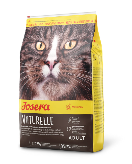 Josera Naturelle – Grain-Free Nutrition for Healthy Adult Cats 2kg